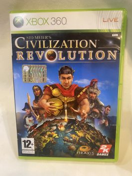CIVILIZATION REVOLUTION MICROSOFT XBOX 360 COMPLETO ITA
