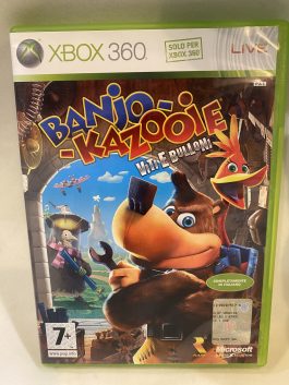 BANJO-KAZOOIE VITI E BULLONI MICROSOFT XBOX 360 COMPLETO ITA