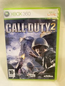 CALL OF DUTY 2  MICROSOFT XBOX 360 COMPLETO ITA