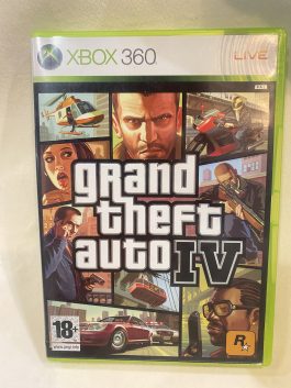 GTA 4  MICROSOFT XBOX 360 COMPLETO ITA