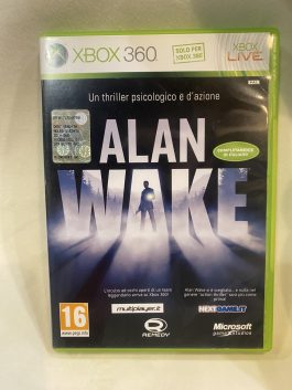 ALAN WAKE MICROSOFT XBOX 360 COMPLETO ITA