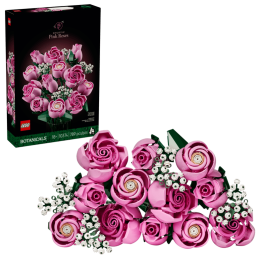 LEGO BOTANICALS 10374 BOUQUET DI ROSE ROSA