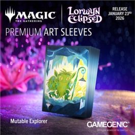 GAMEGENIC Magic: The Gathering - Lorwyn Eclipsed - Premium Art Sleeves - Mutable Explorer