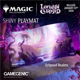 GAMEGENIC Magic: The Gathering - Lorwyn Eclipsed - Prime Shiny Playmat - Eclipsed Realms