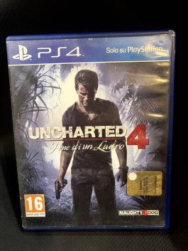 Uncharted 4 Fine di un ladro PS4 Sony Playstation 4