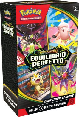 Pokemon Megaevoluzione Equilibrio Perfetto Bundle 6 Buste