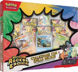 Pokemon Collezione con spilla Deluxe Compagni D'avventura