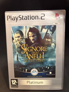 IL SIGNORE DEGLI ANELLI LE DUE TORRI SONY PS2 ITA PLATINUM SENZA MANUALE