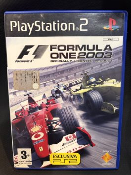FORMULA ONE 2003 SONY PS2 ITA SENZA MANUALE