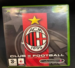 Ac MIlan Club Football MICROSOFT XBOX Completo
