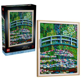 Lego Art 31220 Claude Monet - Lo stagno delle ninfee