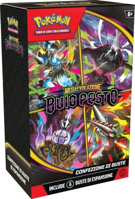 Pokemon Megaevoluzione Buio Pesto Bundle 6 Buste ITA