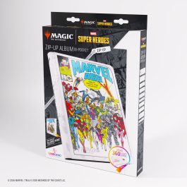GAMEGENIC Magic: The Gathering - Marvel Super Heroes - Zip-Up Album 18-Pocket -  Marvel Age