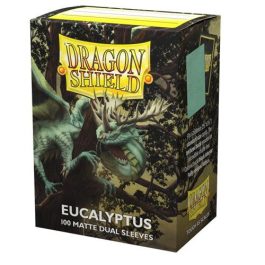 Dragon Shield Standard Size Dual Matte Sleeves Eucalyptus 100