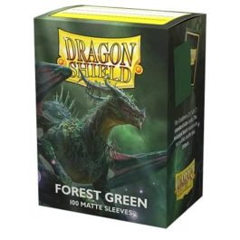 Dragon Shield Standard Size Sleeves Matte Forest Green 100