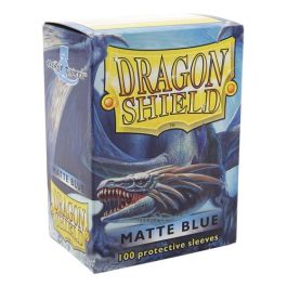 Dragon Shield Standard Size Sleeves Matte Blue 100