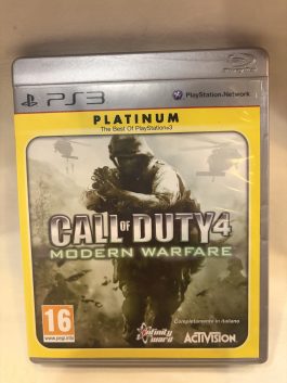 Call of Duty 4 Modern Warfare Platinum Sony Playstation 3 PS3